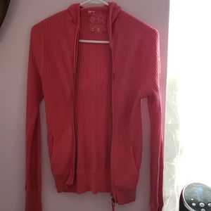 Hot pink soft textured sweater